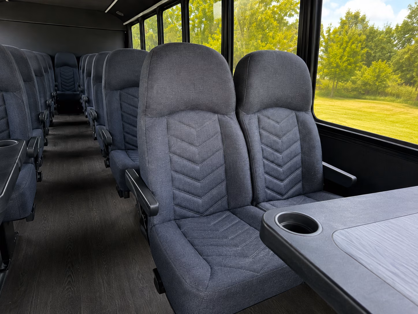 dunwoody prom transportation onboard seating