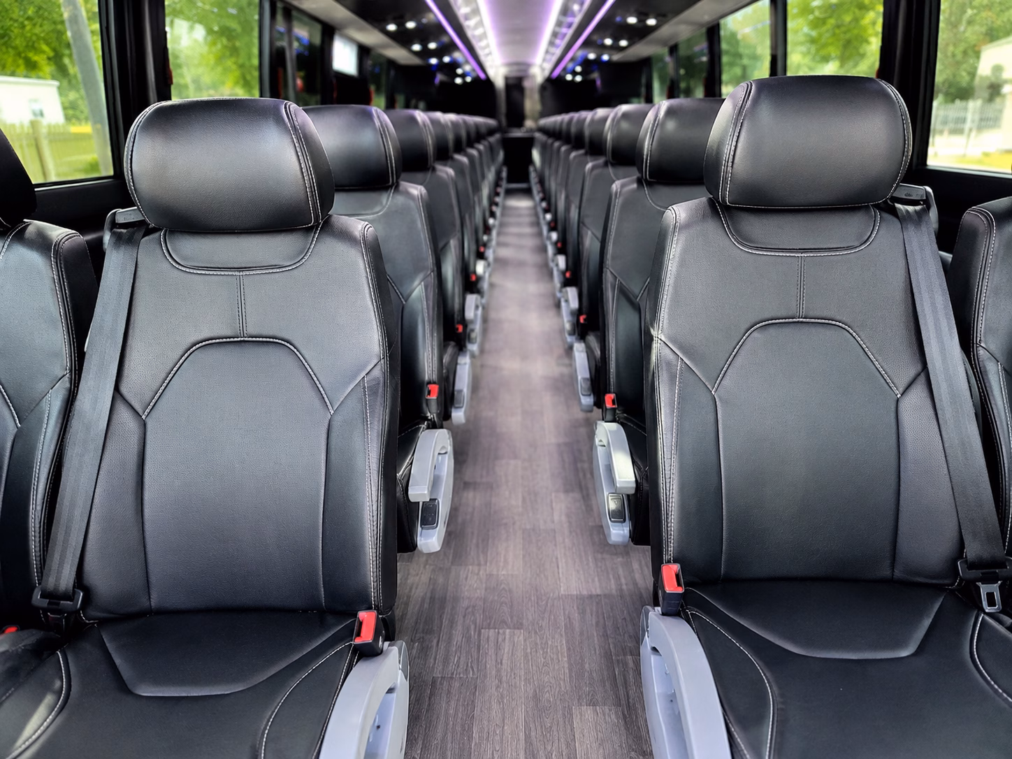 dunwoody religious group transportation onboard seating
