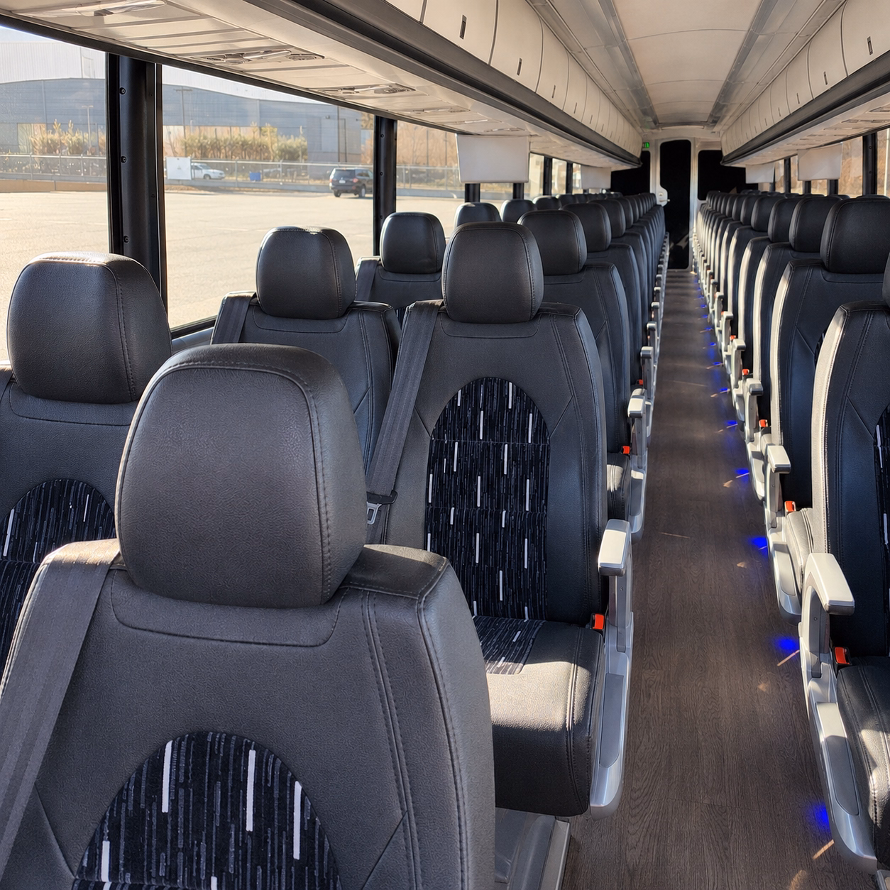 how the type of bus changes the price in dunwoody georgia