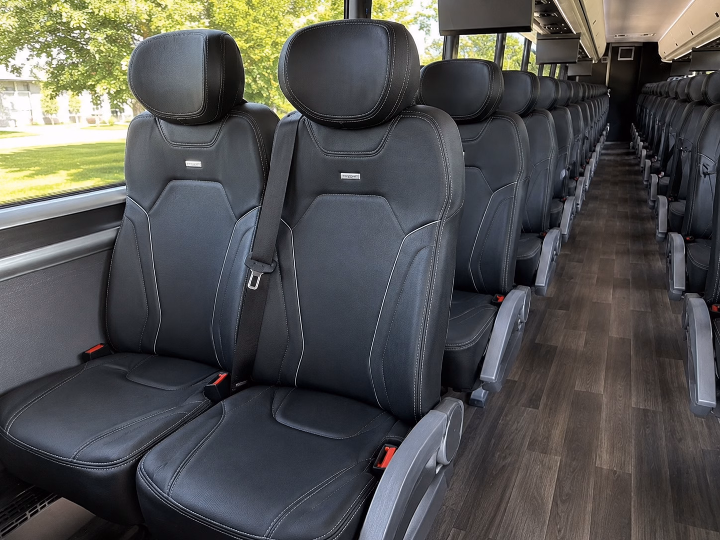your bridal party deserves a ride that matches the day