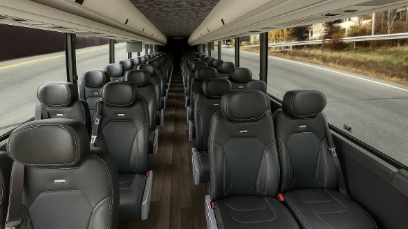 dunwoody 15 passenger minibus inside