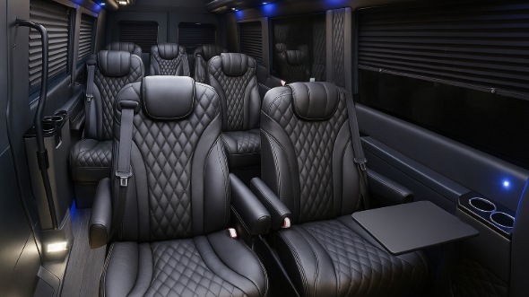 dunwoody sprinter van with driver rental